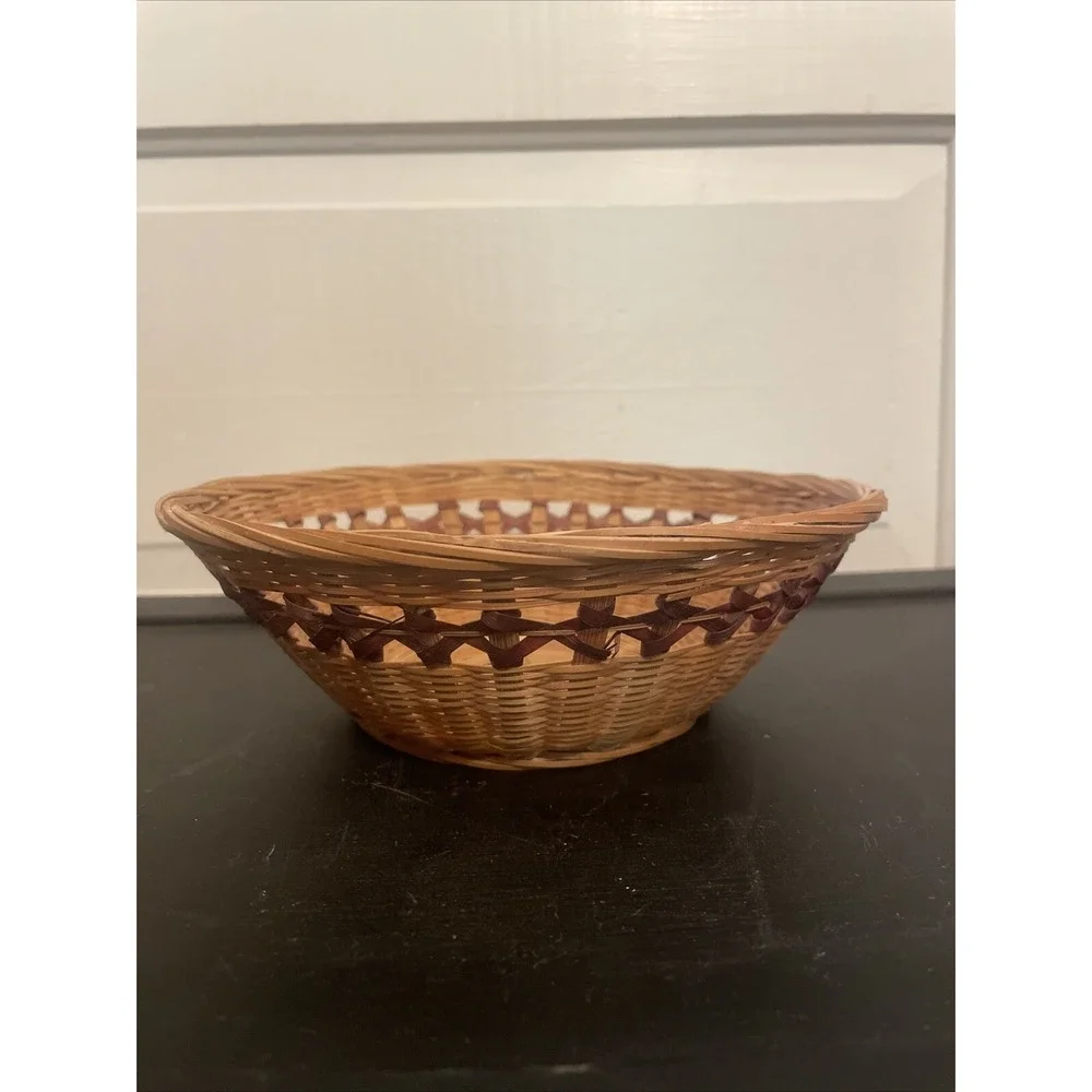 Two Tone‎ Wood Rattan 8